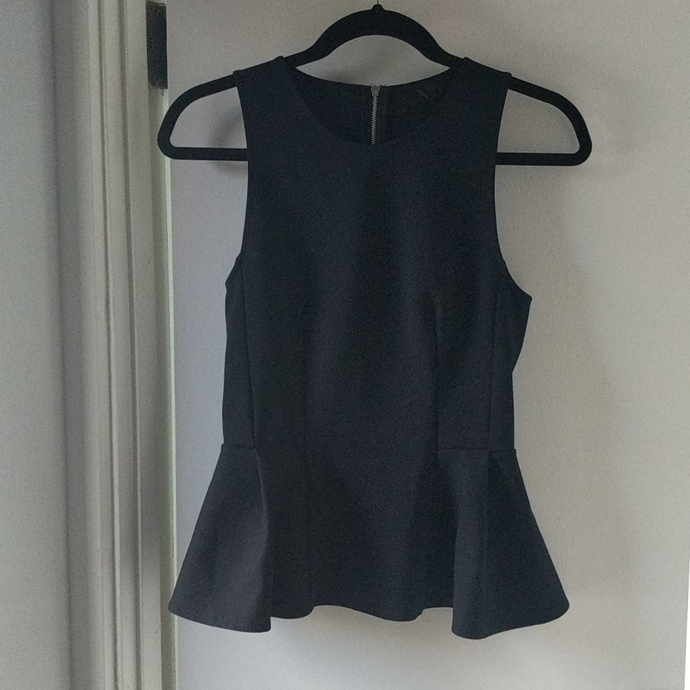 TopShop Black Peplum